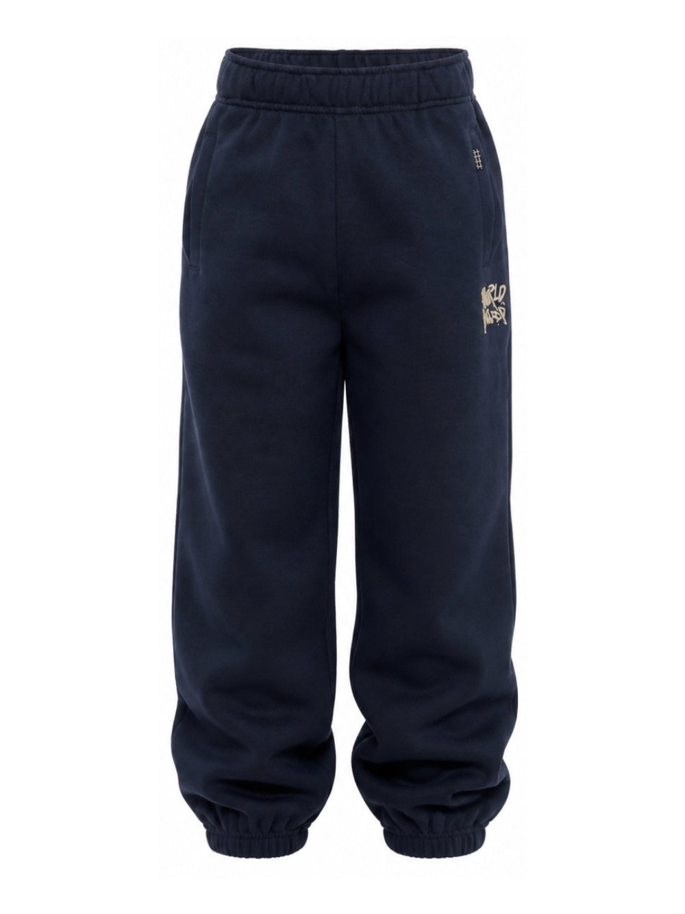 Pantaloni sportivi per bambino Molo Kids blu con logo laterale 1W26I201 2257 MOLO KIDS 