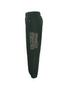 Pantaloni sportivi per bambino Molo Kids verdi con stampa grafica sul lato 1W26I201 5721 MOLO KIDS 