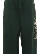 Pantaloni sportivi per bambino Molo Kids verdi con stampa grafica sul lato 1W26I201 5721 MOLO KIDS 