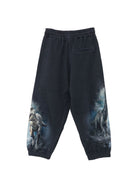 Pantaloni per bambino Molo Kids blu con stampa dinosauri 1W26I210 9946 MOLO KIDS 