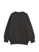 Felpa per bambino Molo Kids nera con stampa smile sul davanti 1W26J216 2254 MOLO KIDS 