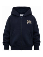 Felpa per bambino Molo Kids nera con stampa grafica all-over 1W26J304 2257 MOLO KIDS 