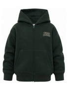 Felpa per bambino Molo Kids verde con stampa grafica fronte/retro 1W26J304 5721 MOLO KIDS 