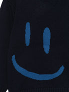 Maglione per bambino Molo Kids blu con smile sul davanti 1W26K201 2257 MOLO KIDS 