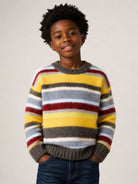 Maglione Brian per bambino Molo Kids multicolore con design a righe 1W26K202 5956 MOLO KIDS 