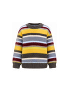 Maglione Brian per bambino Molo Kids multicolore con design a righe 1W26K202 5956 MOLO KIDS 