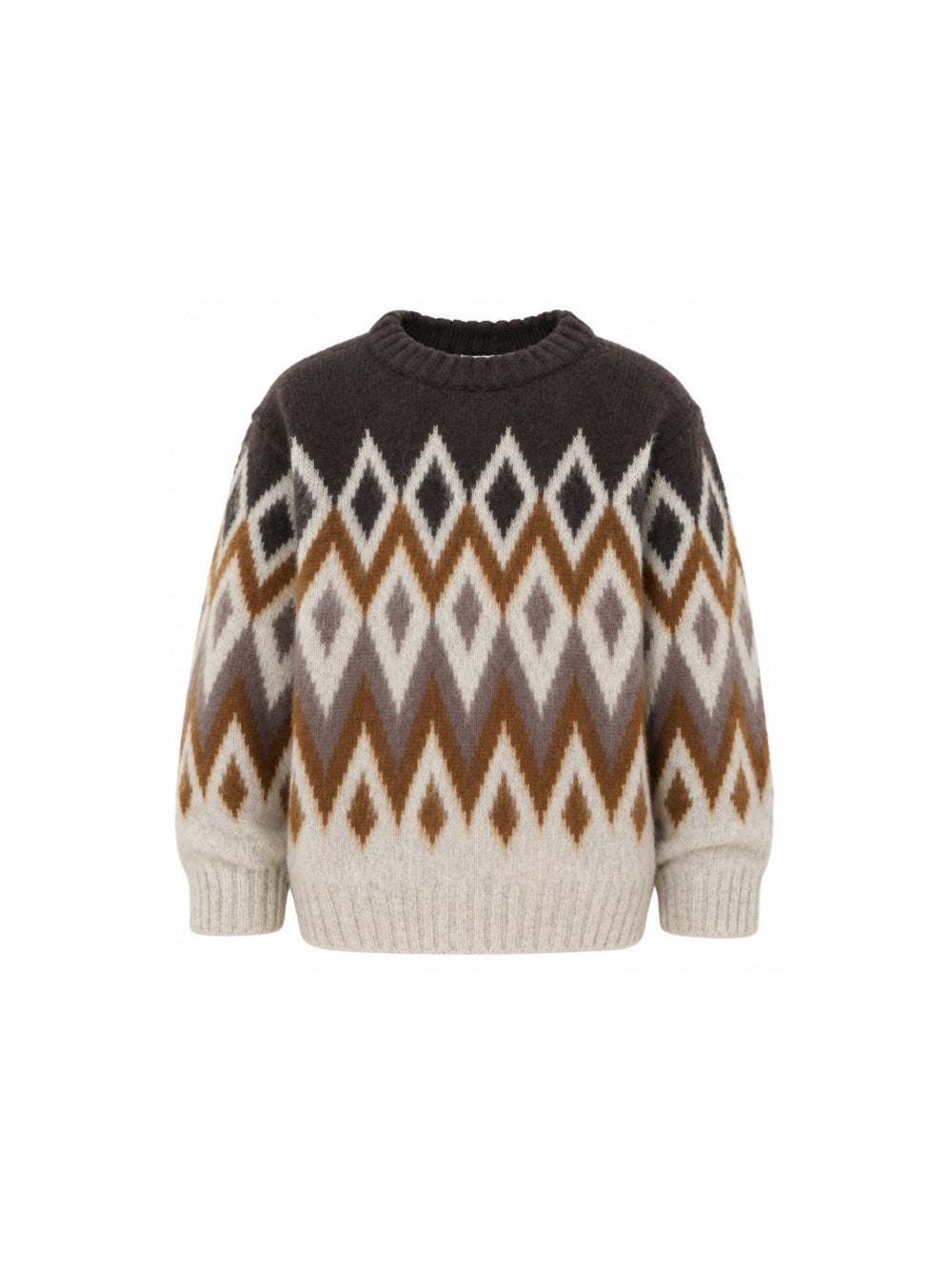 Maglione per bambino Molo Kids multicolore con design a rombi 1W26K203 9929 MOLO KIDS 