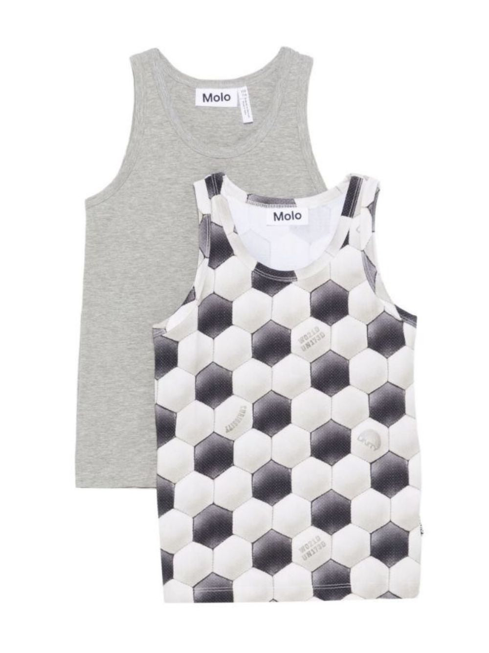Set di 2  t-shirt per bambino Molo Kids multicolore con design diversi 1W26Q101 6253 MOLO KIDS 