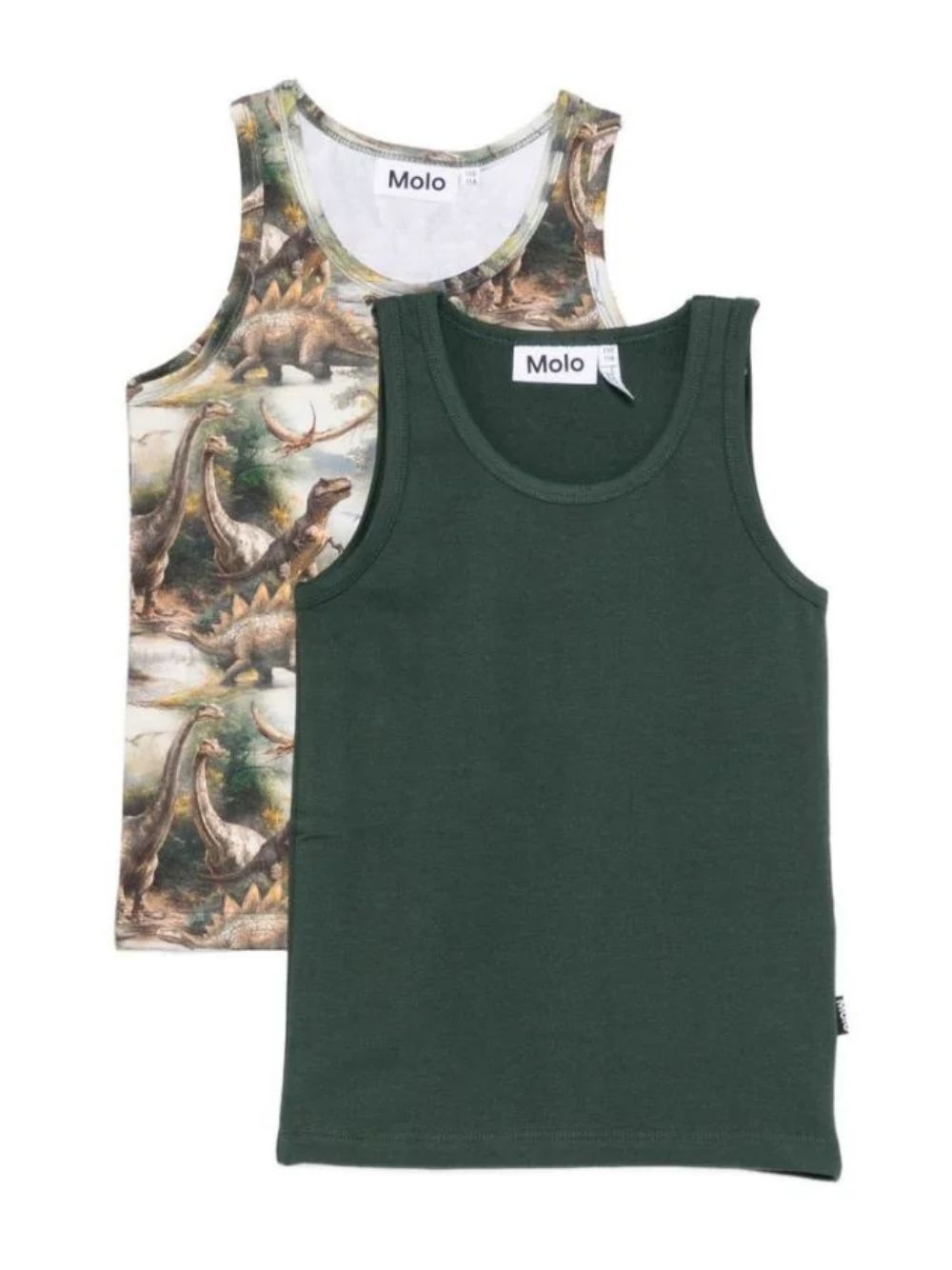 Set di 2  t-shirt per bambino Molo Kids multicolor stampa grafica con motivi diversi 1W26Q101 9947 MOLO KIDS 