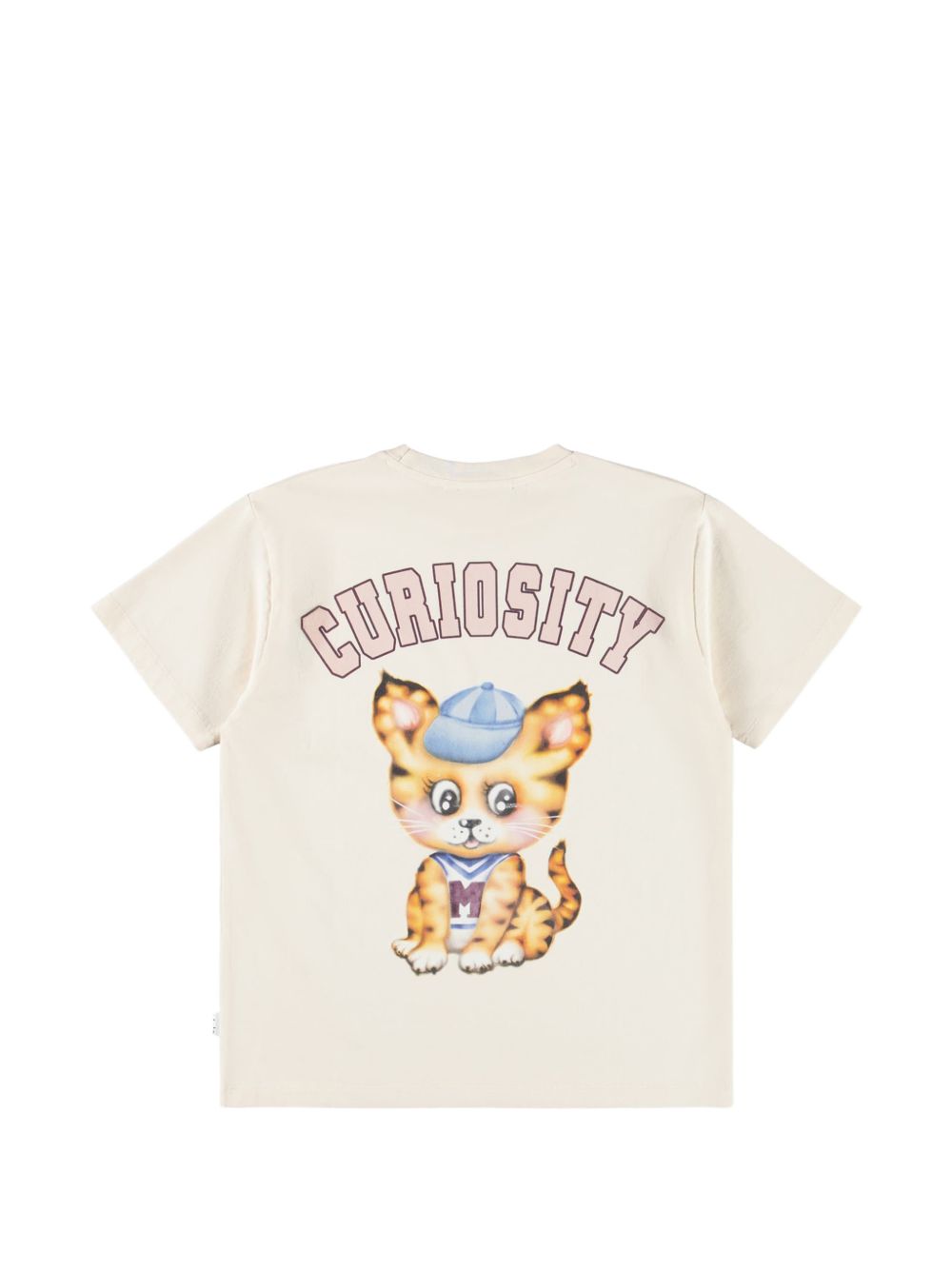 T-shirt per bambina Molo Kids bianca con stampa grafica 2W26A204 5785 MOLO KIDS 