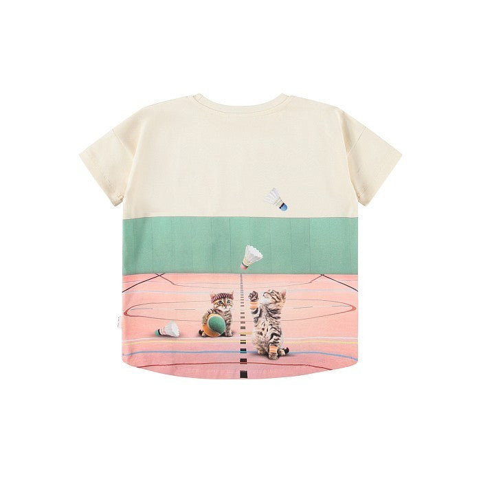 T-shirt per bambina Molo Kids multicolore con stampa grafica all-over 2W26A209 5804 MOLO KIDS 