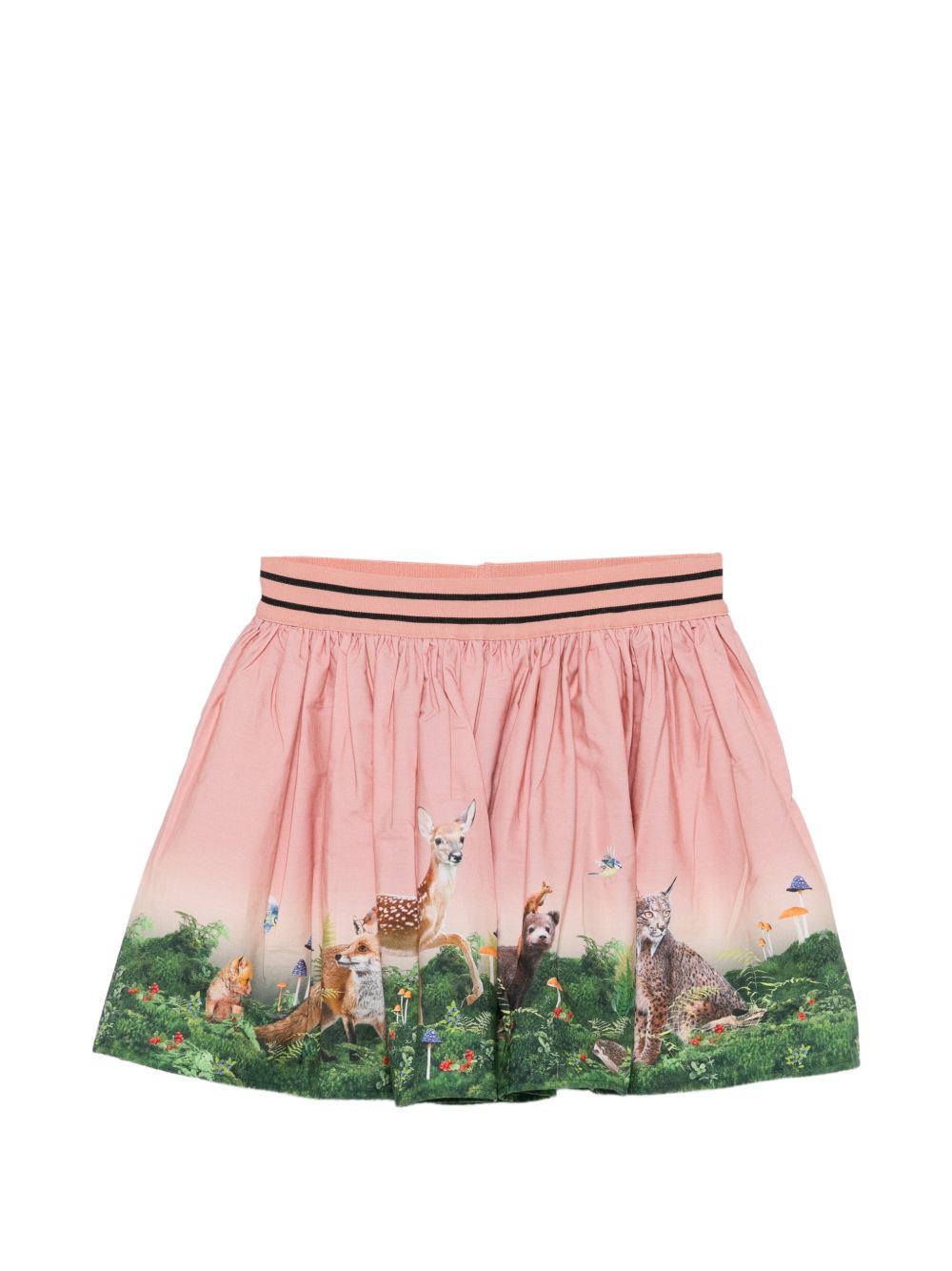 Gonna per bambina Molo Kids rosa con stampa grafica animali 2W26D107 5791 MOLO KIDS 