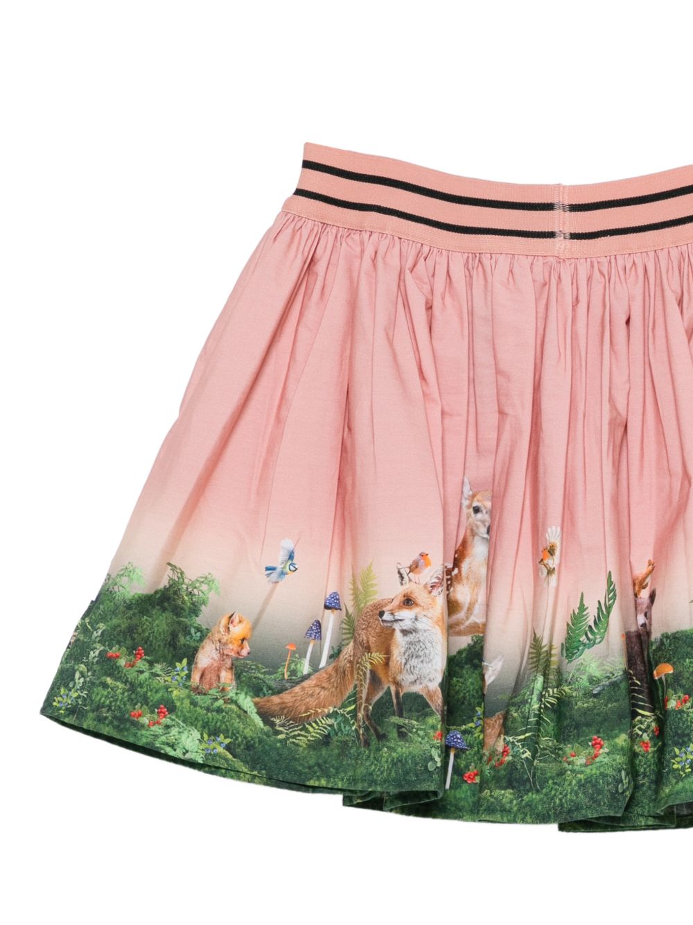 Gonna per bambina Molo Kids rosa con stampa grafica animali 2W26D107 5791 MOLO KIDS 