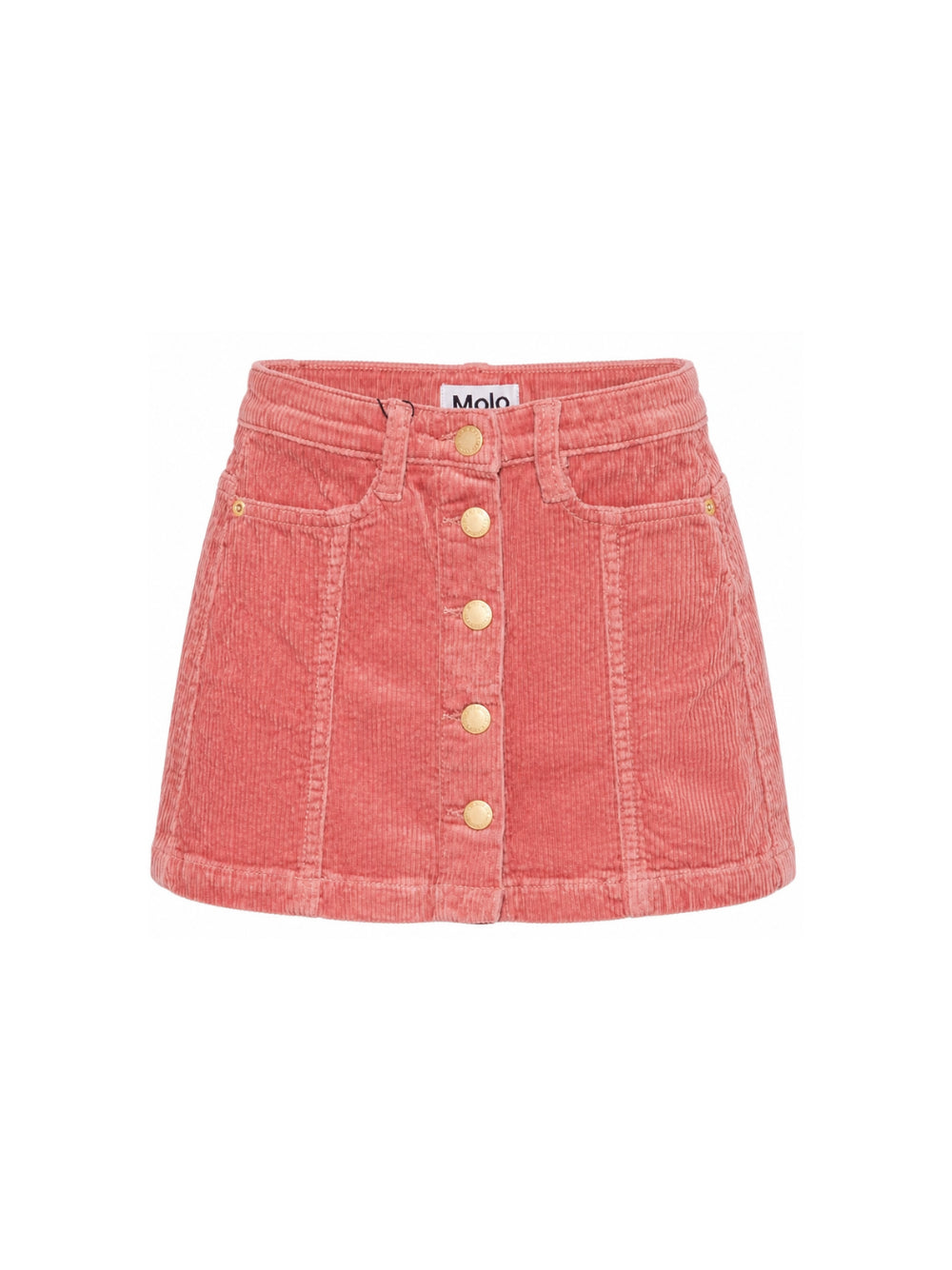 Gonna per bambina Molo Kids rosa con bottoni oro 2W26D111 8355 MOLO KIDS 