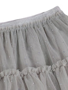 Gonna per bambina Molo Kids grigio con decorazione con cristalli 2W26D113 2949 MOLO KIDS 