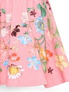 Gonna per bambina Molo Kids rosa con stampa grafica floreale 2W26D130 5777 MOLO KIDS 