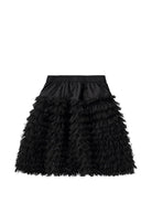 Gonna per bambina Molo Kids nera con design a ruches 2W26D135 0099 MOLO KIDS 