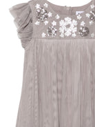 Abito per bambina Molo Kids grigio a maniche corte<BR/> 2W26E102 2949 MOLO KIDS 
