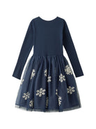 Abito per bambina Molo Kids blu navy con paillettes 2W26E210 5754 MOLO KIDS 