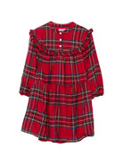 Abito per bambina Molo Kids rosso con design tartan 2W26E228 5778 MOLO KIDS 