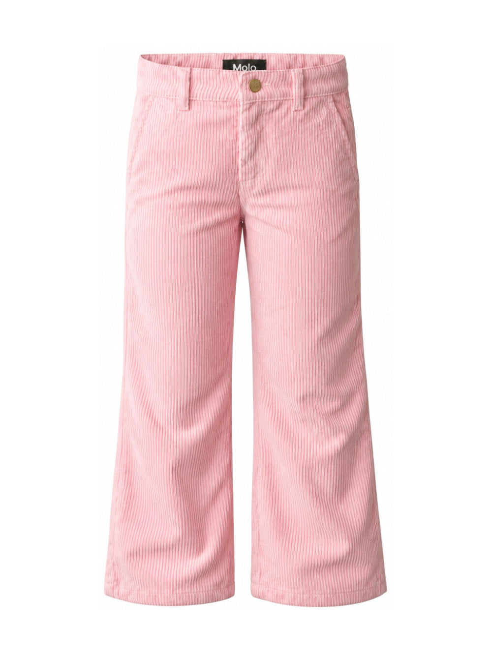 Jeans per bambina Molo Kids rosa con trama a coste 2W26I104 5724 MOLO KIDS 
