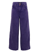 Jeans per bambina Molo Kids viola con design a cinque tasche 2W26I108 5844 MOLO KIDS 