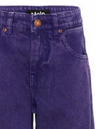Jeans per bambina Molo Kids viola con design a cinque tasche 2W26I108 5844 MOLO KIDS 