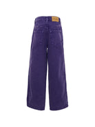 Jeans per bambina Molo Kids viola con design a cinque tasche 2W26I108 5844 MOLO KIDS 