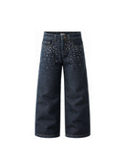 Jeans per bambina Molo Kids denim con decorazione con strass 2W26I113 5861 MOLO KIDS 