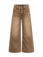 Jeans per bambina Molo Kids marroni con effetto slavato 2W26I115 5862 MOLO KIDS 