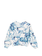 Felpa per bambini Molo multicolore con stampa grafica all-over 2W26J201 5740 MOLO KIDS 