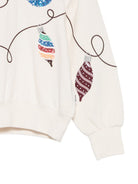 Felpa per bambini Molo bianca con stampa grafica 2W26J203 5774 MOLO KIDS 