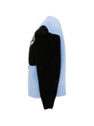 Maglione per bambina Molo Kids azzurro con cavallo ricamato 2W26K214 5731 MOLO KIDS 