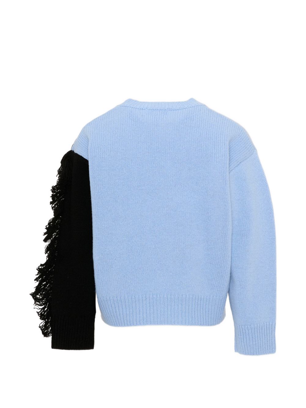 Maglione per bambina Molo Kids azzurro con cavallo ricamato 2W26K214 5731 MOLO KIDS 