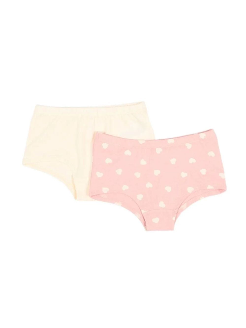 Set di due slip per bambina Molo Kids multicolore con stampa cuori 2W26Q601 5873 MOLO KIDS 