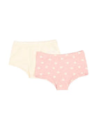 Set di due slip per bambina Molo Kids multicolore con stampa cuori 2W26Q601 5873 MOLO KIDS 