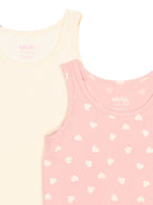 Set 2 t-shirt per bambina Molo Kids rosa/panna con stampa grafica 2W26Q801 5873 MOLO KIDS 