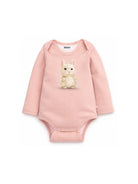 Tutina per neonata Molo Kids rosa con stampa grafica sul davanti 4W26B205 5783 MOLO KIDS 