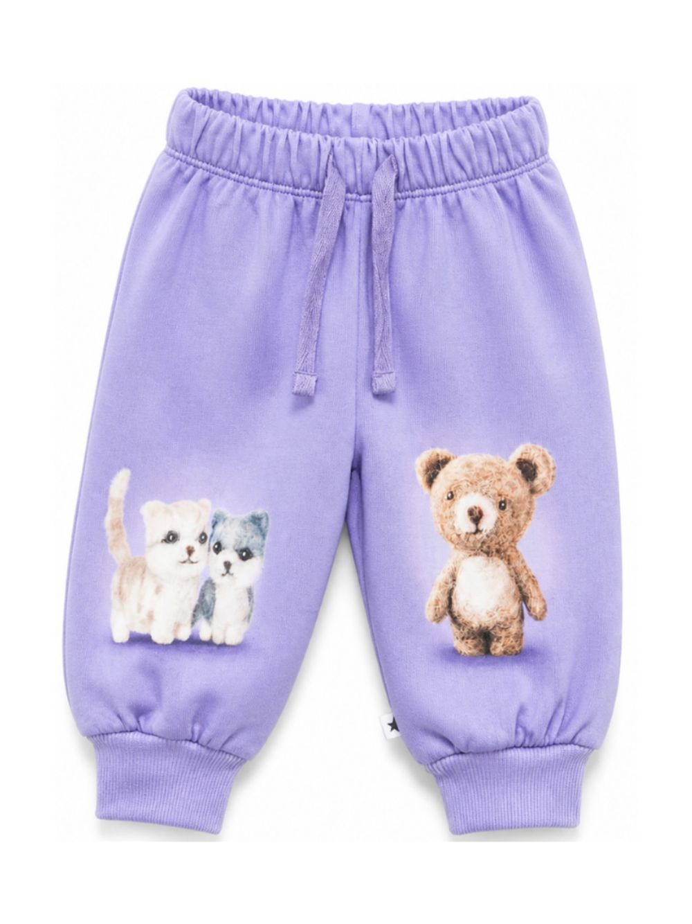 Pantatuta per neonata Molo Kids viola con vita elasticizzata 4W26I201 5783 MOLO KIDS 