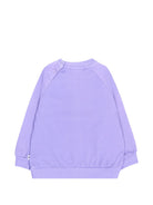 Felpa pe rneonata Molo Kids viola con stampa coniglietto sul davanti 4W26J201 5783 MOLO KIDS 