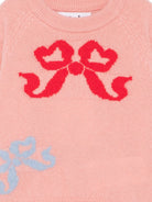 Maglione per neonata Molo rosa con motivo a intarsio 4W26K203 5724 MOLO KIDS 