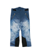 Pantaloni da neve per bambino Molo Kids blu con logo stampato sul lato 5W26I103 5708 MOLO KIDS 
