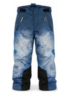 Pantaloni da neve per bambino Molo Kids blu con logo stampato sul lato 5W26I103 5708 MOLO KIDS 