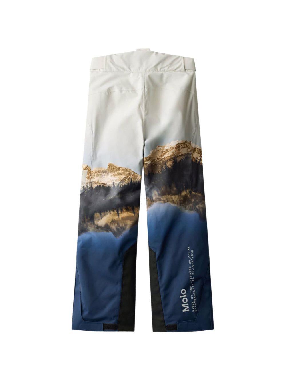 Pantaloni da neve per bambini Molo Kids multicolore con stampa paesaggio 5W26I103 5709 MOLO KIDS 
