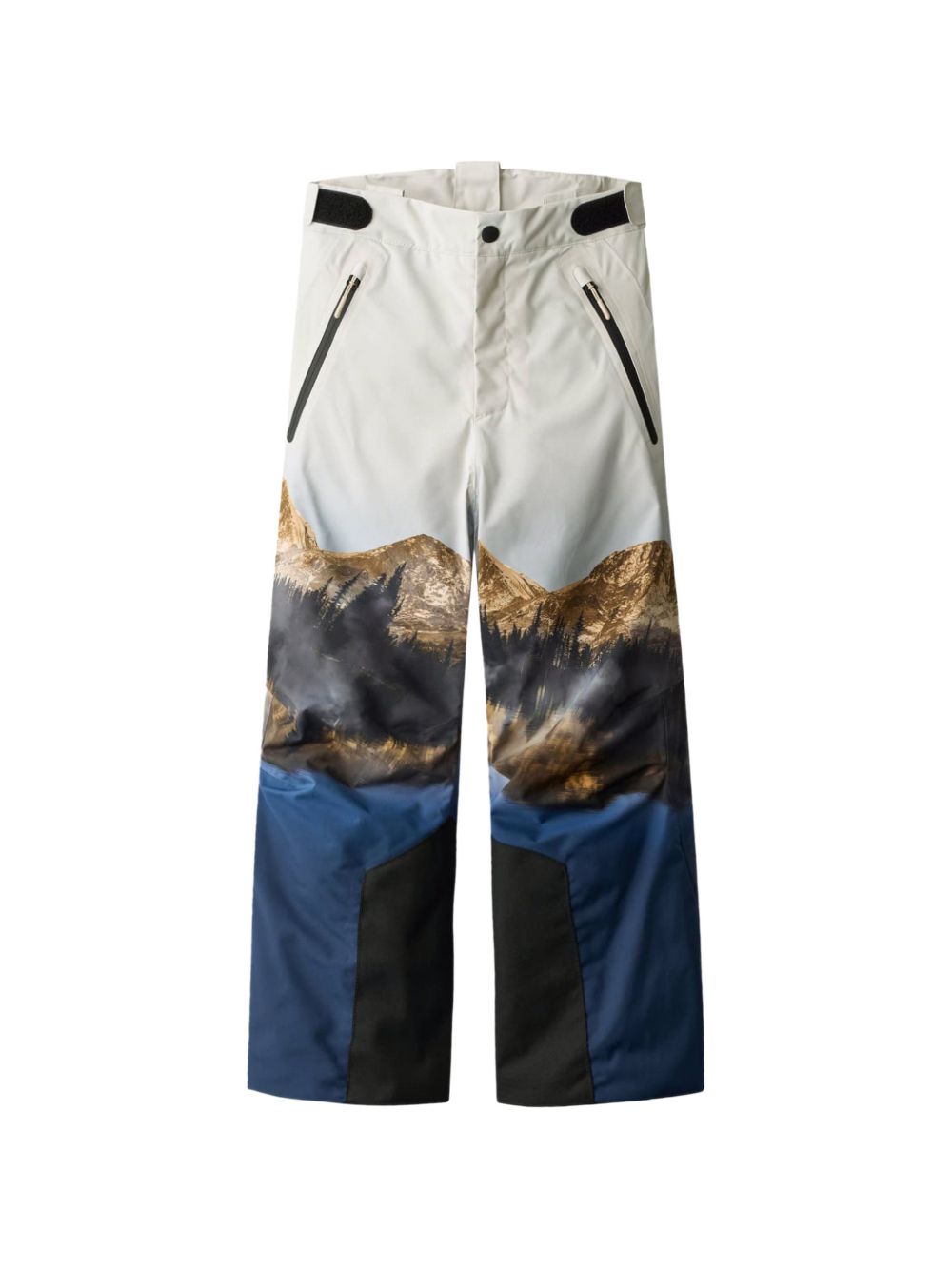 Pantaloni da neve per bambini Molo Kids multicolore con stampa paesaggio 5W26I103 5709 MOLO KIDS 