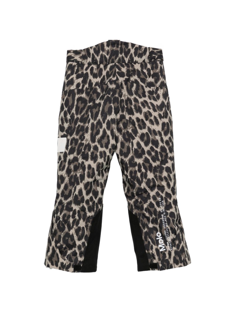 Pantalone per bambina Molo Kids marrone con stampa leopardata 5W26I103 9783 MOLO KIDS 