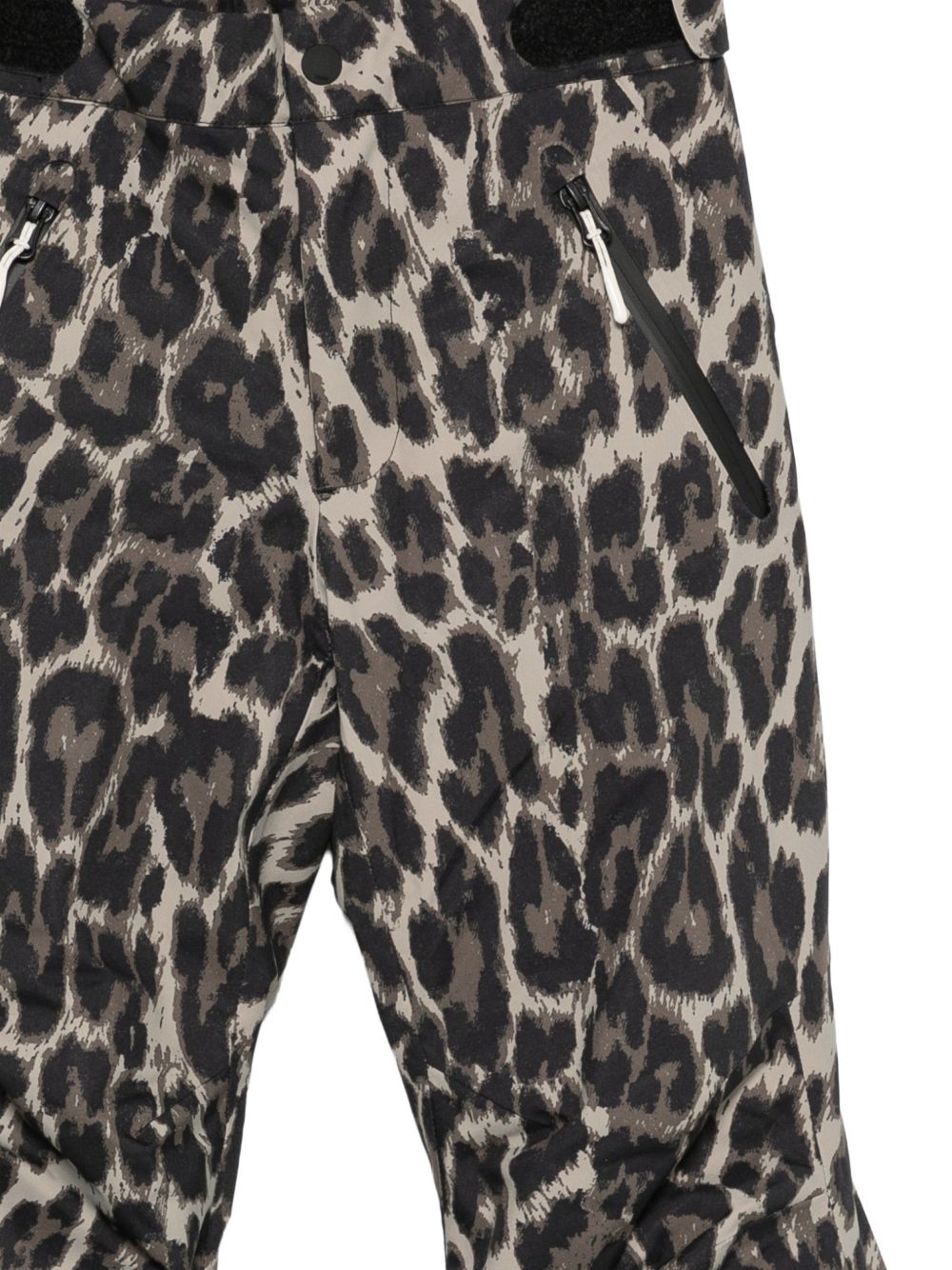 Pantalone per bambina Molo Kids marrone con stampa leopardata 5W26I103 9783 MOLO KIDS 
