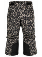 Pantalone per bambina Molo Kids marrone con stampa leopardata 5W26I103 9783 MOLO KIDS 