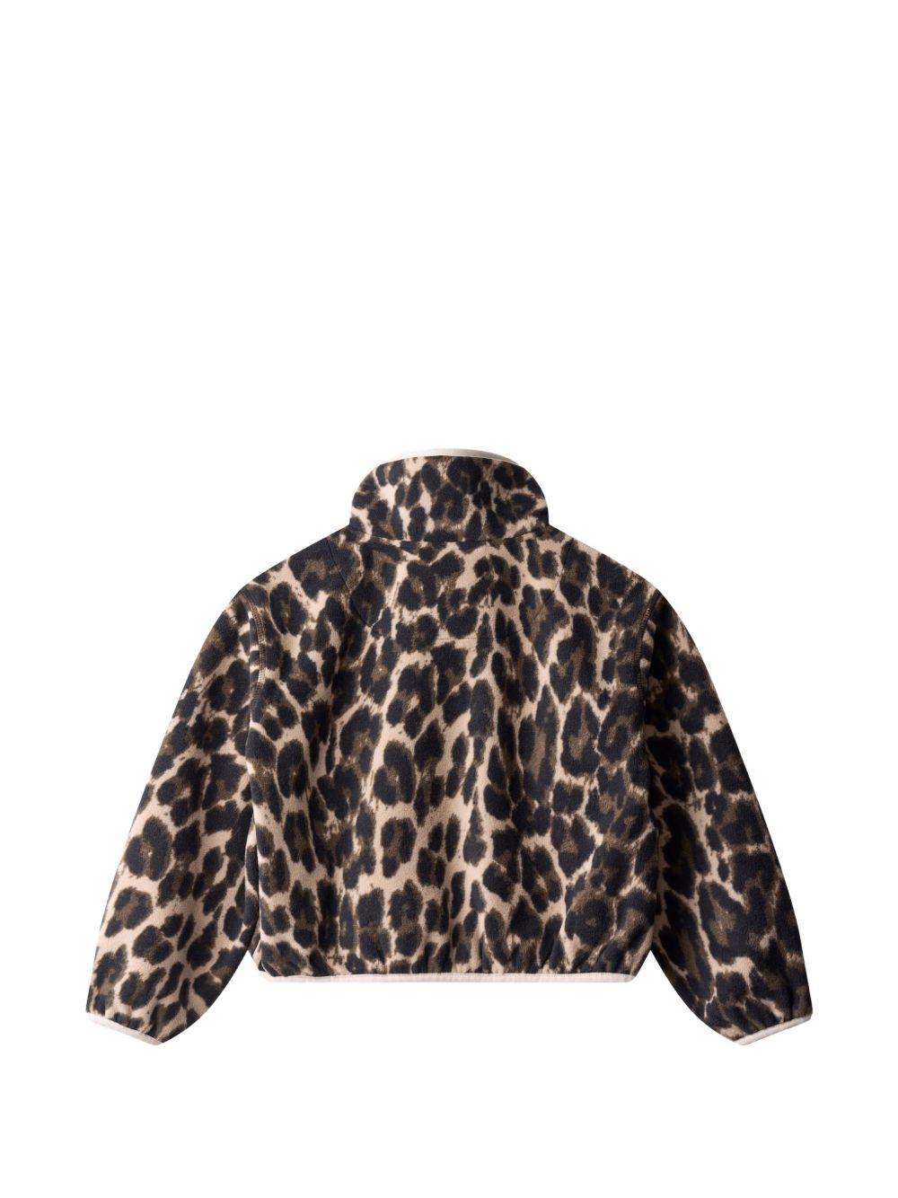 Giubbino per bambina Molo Kids marrone con stampa leopardata 5W26L203 9783 MOLO KIDS 