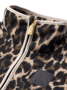 Giubbino per bambina Molo Kids marrone con stampa leopardata 5W26L203 9783 MOLO KIDS 